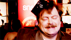 party wristbands, gif of ron swanson