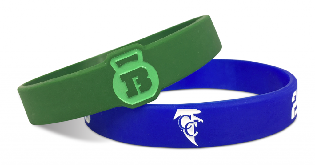 Add Your Slick Logo To A Custom Wristband