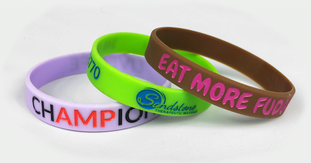 Check Out These Custom Wristbands Designed By Our Amazing Clients!