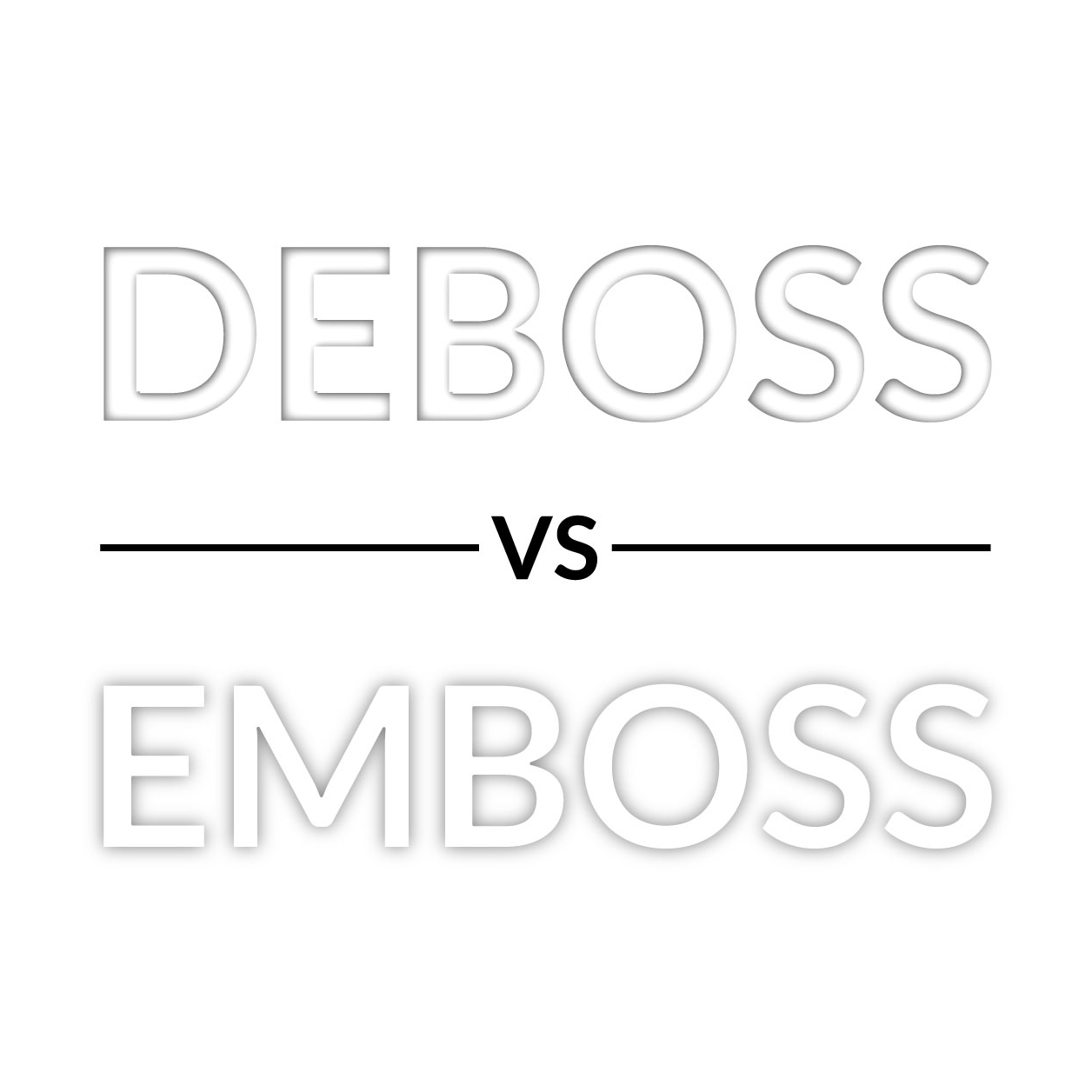 Wristbands 101 Deboss vs Emboss The Wristband Blog